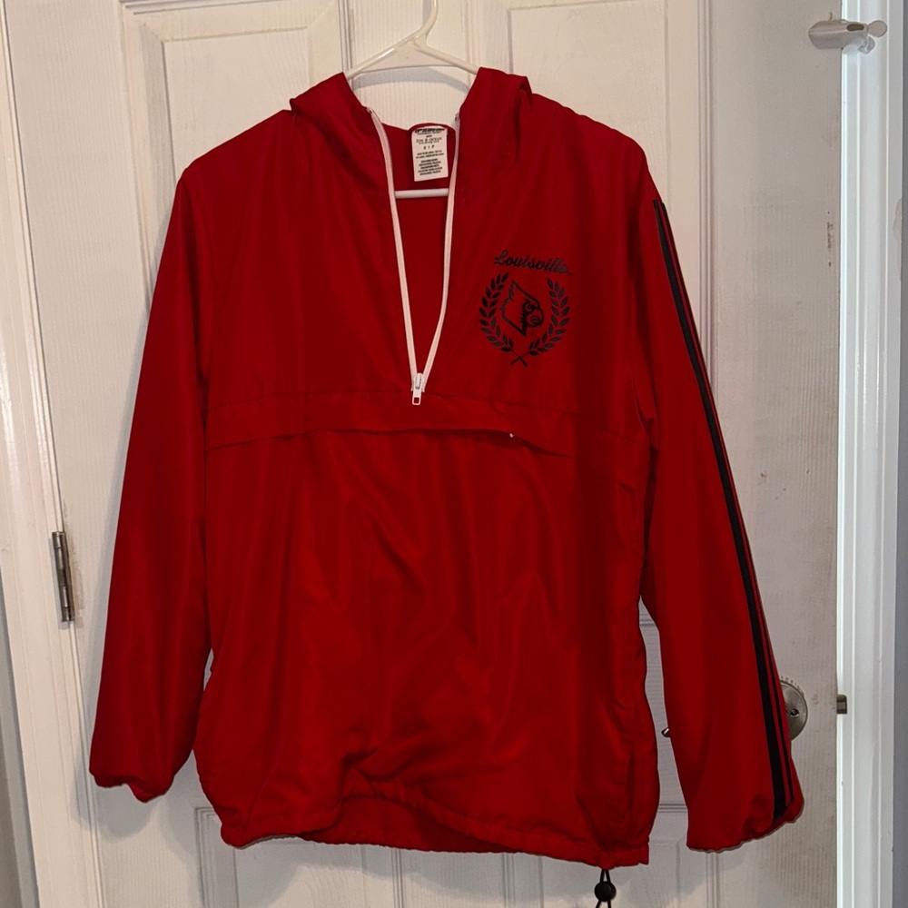 PINK Louisville Cardinals Windbreaker